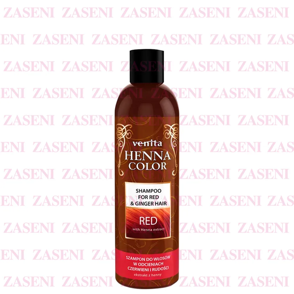 VENITA CHAMPÚ HENNA COLOR ROJO 250ML