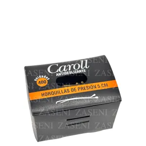 ASUER CAROLL HORQUILLAS DE PRESIÓN 5CM RUBIO MATE 400UDS