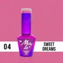 MOLLY LAC ESMALTE SEMIPERMANENTE GLAMOUR WOMAN Nº 04 SWEET DREAMS 10ML