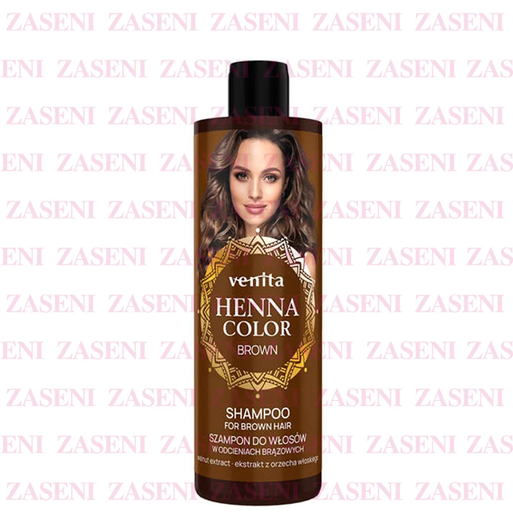 VENITA CHAMPÚ HENNA COLOR MARRÓN 300ML