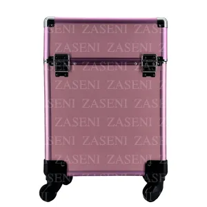 MALETA TROLLEY ROSA