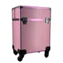 MALETA TROLLEY ROSA