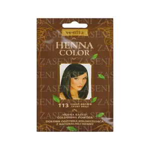 VENITA HENNA COLOR 113 LIGHT BROWN 25GR