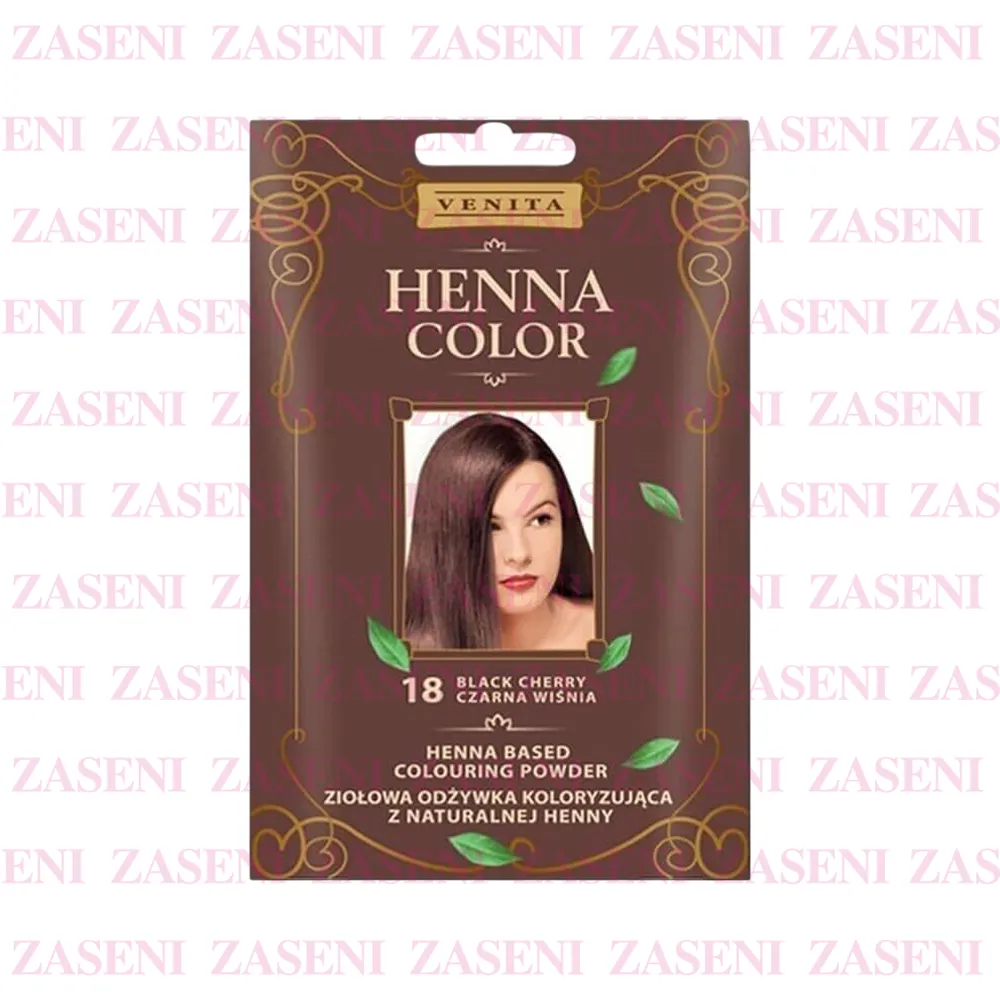 VENITA HENNA COLOR 18 BLACK CHERRY 25GR