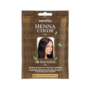 VENITA HENNA COLOR 19 BLACK CHOCOLATE 25GR