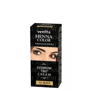 VENITA HENNA COLOR TINTE PARA CEJAS EN CREMA 1.0 NEGRO 15GR