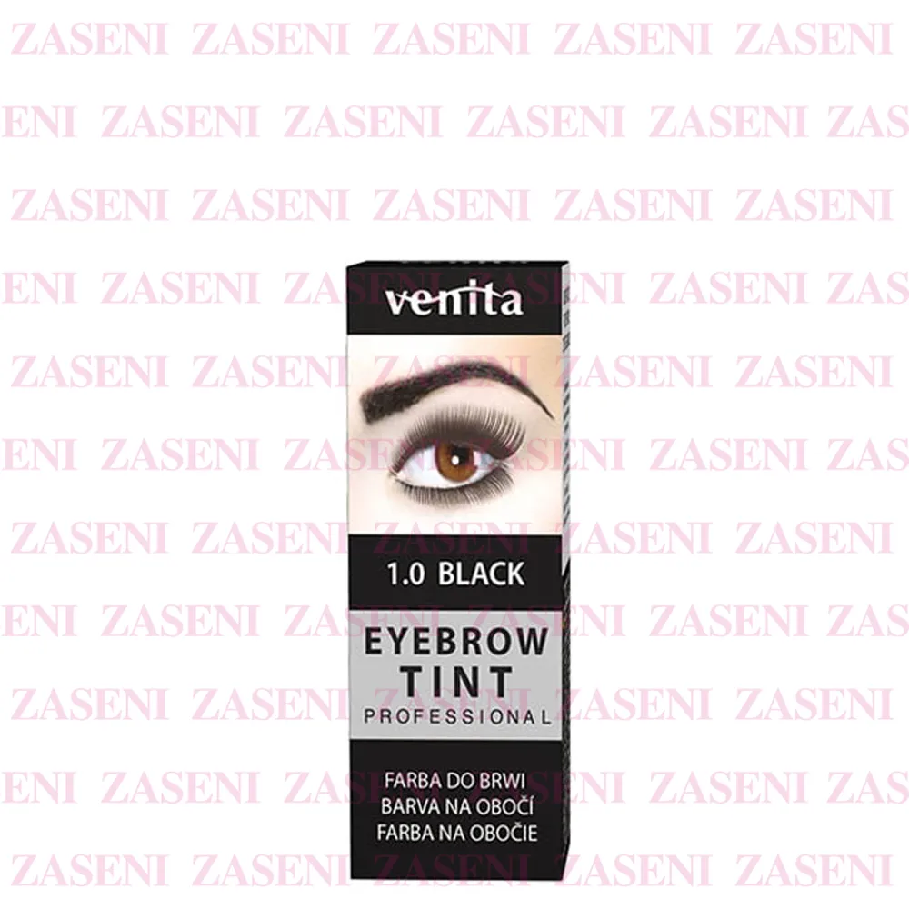 VENITA HENNA COLOR TINTE PARA CEJAS EN POLVO 1.0 NEGRO