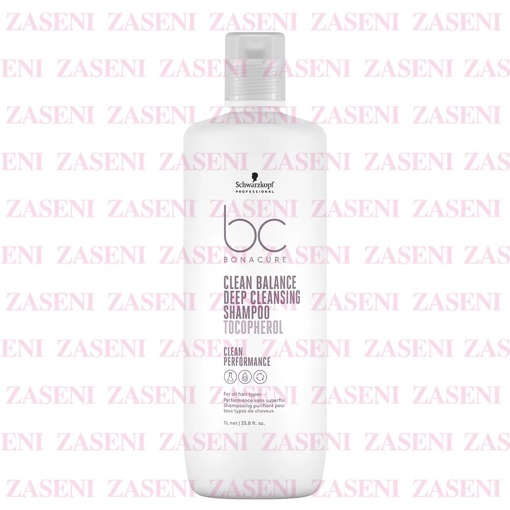 SCHWARZKOPF BONACURE CLEAN BALANCE CHAMPÚ PURIFICANTE 1000ML