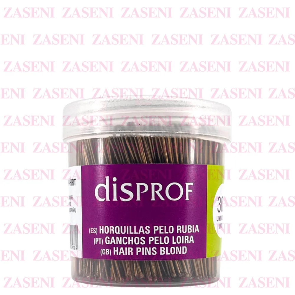 DISPROF HORQUILLAS INVISIBLES RUBIAS 300UDS