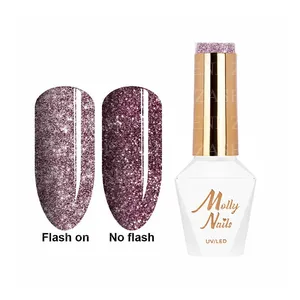 MOLLY LAC ESMALTE SEMIPERMANENTE HEMA FREE FLASHING LIGHTS Nº 561 PRESTIGE 8ML