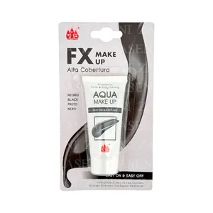 PARTILANDIA AQUA MAKE-UP FX ALTA COBERTURA NEGRO 30ML