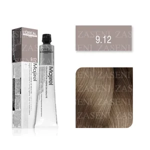 L'ORÉAL TINTE MAJIREL HIGH RESIST Nº 9.12 RUBIO MUY CLARO CENIZA IRISADO 50ML